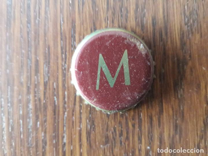 Coleccionismo de cervezas: chapa de cerveza M