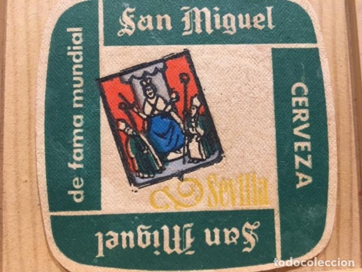 Coleccionismo de cervezas: POSAVASOS CERVEZAS SAN MIGUEL SERIE CIUDADES