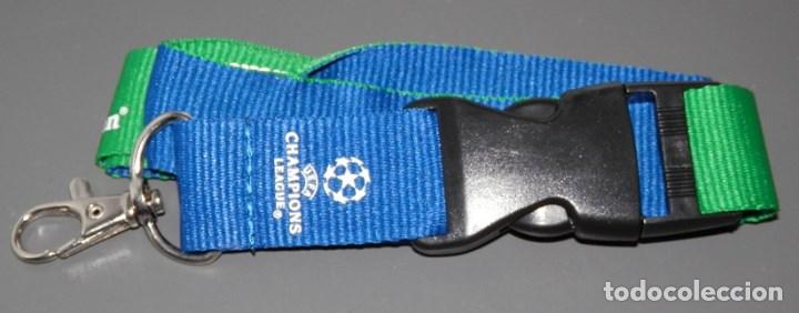 Coleccionismo de cervezas: LLAVERO CINTA DE CUELLO PUBLICITARIA - CERVEZA HEINEKEN.