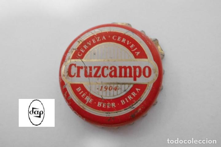 Coleccionismo de cervezas: TAPON CORONA CHAPA BEER BOTTLE CAP KRONKORKEN TAPPI CAPSULE CERVEZA CRUZCAMPO