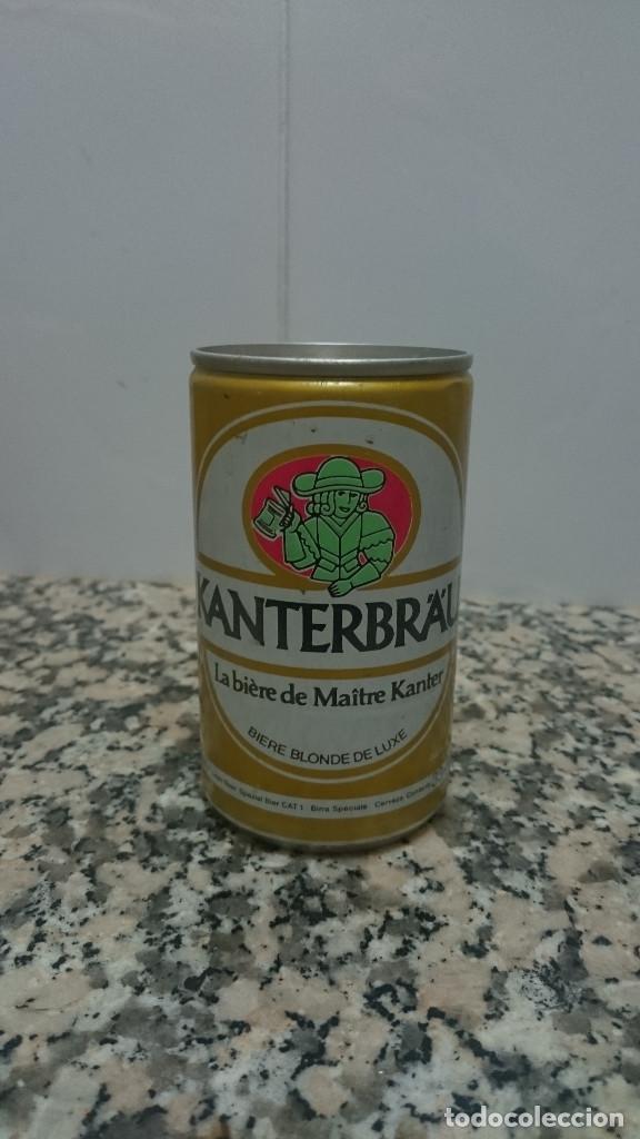 Coleccionismo de cervezas: ANTIGUA LATA CERVEZA KANTERBRAU