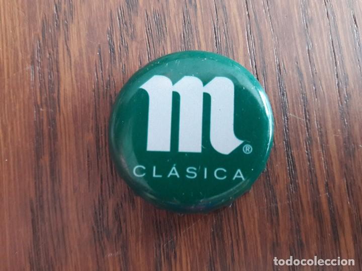 Coleccionismo de cervezas: chapa de cerveza mahou clasica.