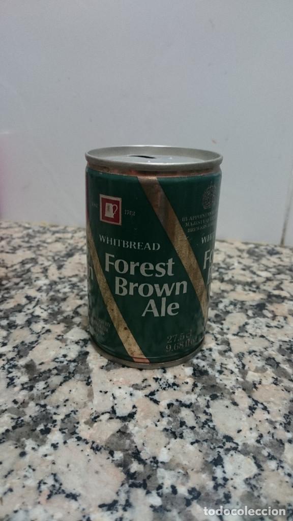 Colecionismo de cervejas: ANTIGUA LATA CERVEZA FOREST BROWN ALE
