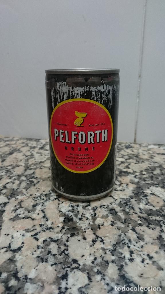 Colecionismo de cervejas: ANTIGUA LATA CERVEZA PELFORH