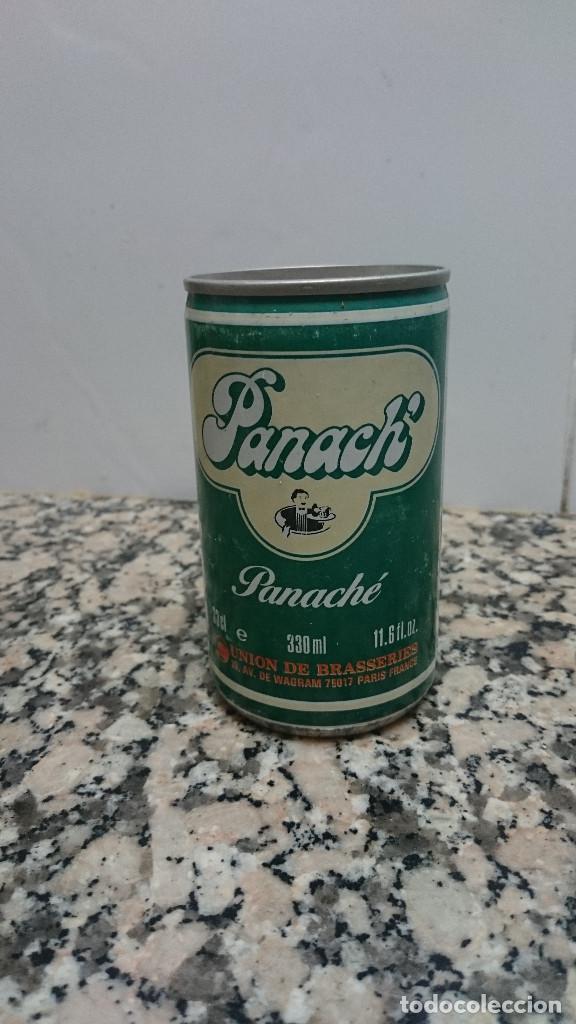 Colecionismo de cervejas: ANTIGUA LATA CERVEZA PANACH
