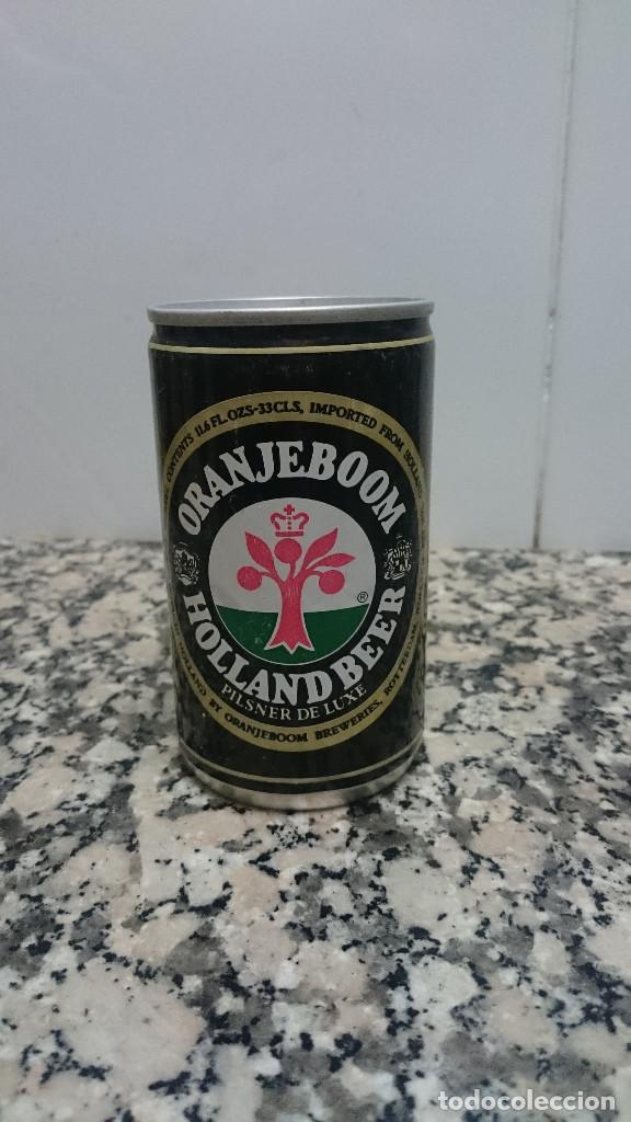 Colecionismo de cervejas: ANTIGUA LATA CERVEZA ORANJEBOON