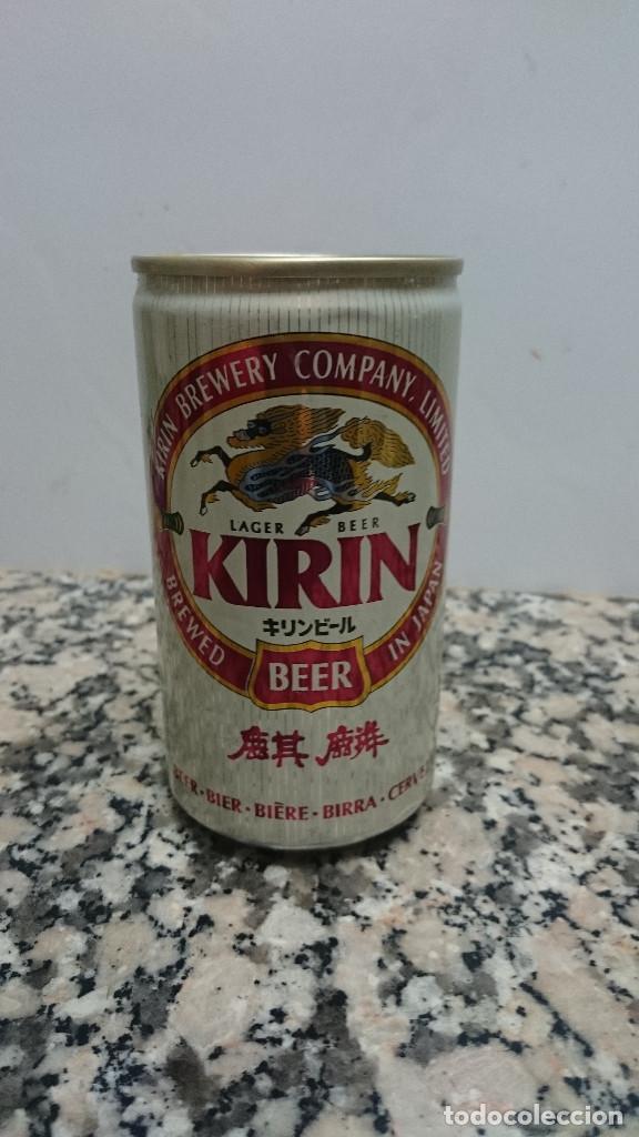 Coleccionismo de cervezas: ANTIGUA LATA DE CERVEZA KIRIN BEER