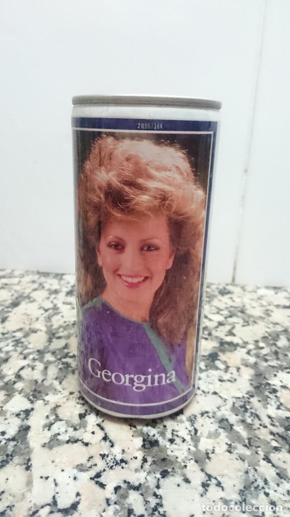 Colecionismo de cervejas: ANTIGUA LATA CERVEZA TENNENT&acute;S LAGER  GEORGINA