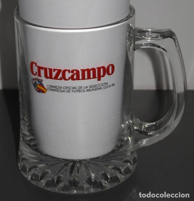 Coleccionismo de cervezas: JARRA DE LA MARCA DE CERVEZA CRUZCAMPO ESPA&Ntilde;A 94