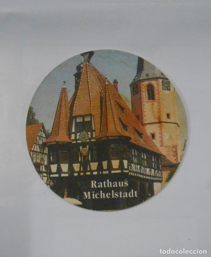 Sammeln von Brauereiartikeln: POSAVASOS RATHAUS MICHELSTADT. SCHMUCKER PREMIUM. TDKP1