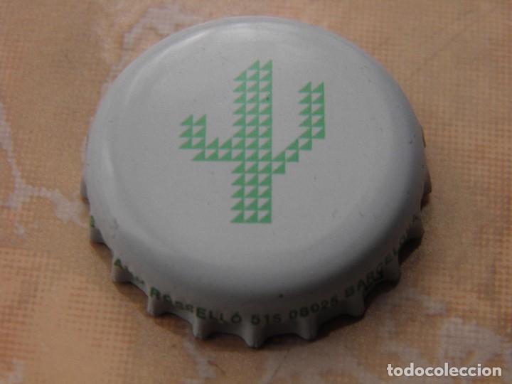Coleccionismo de cervezas: TAP&Oacute;N CORONA TAPPI BIRRA CHAPA CERVEZA MALQUERIDA DE DAMM (2). FAB.CHAPA: U.--LOTE N. 2754--CARMANJO