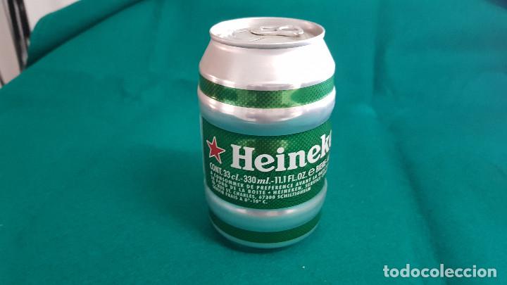 Coleccionismo de cervezas: LATA BOTE CERVEZA HEINEKEN (33 CL.) HOLANDA (SIN ABRIR) CADUCA 2005