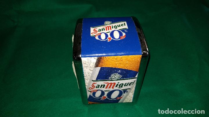 Coleccionismo de cervezas: SERVILLETERO SAN MIGUEL