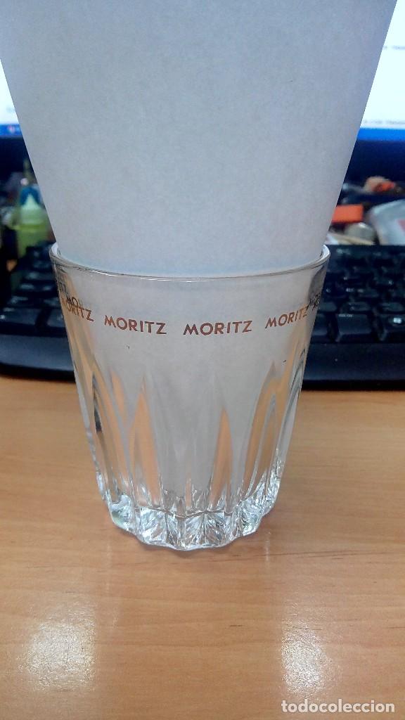 Coleccionismo de cervezas: Vaso de cerveza moritz - Foto 1