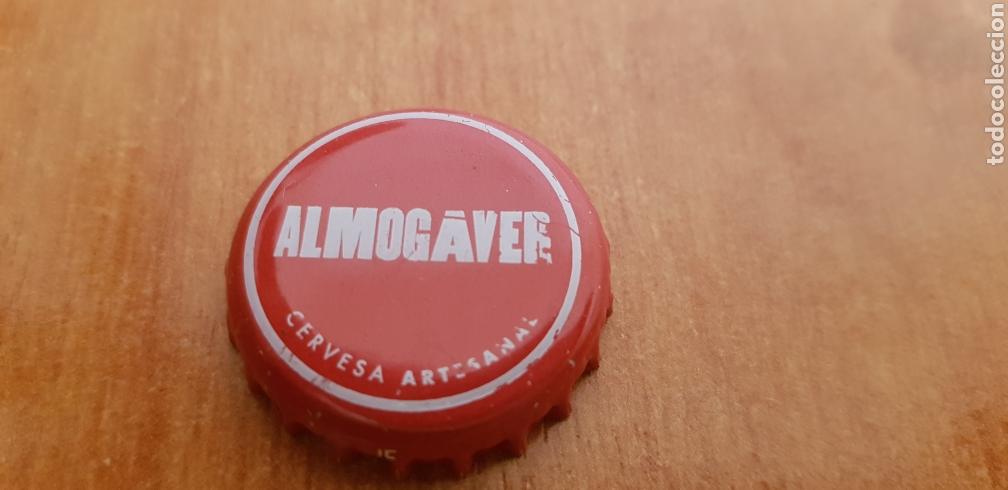Coleccionismo de cervezas: CHAPA CORONA ALMOGAVER CERVEZA ARTESANA