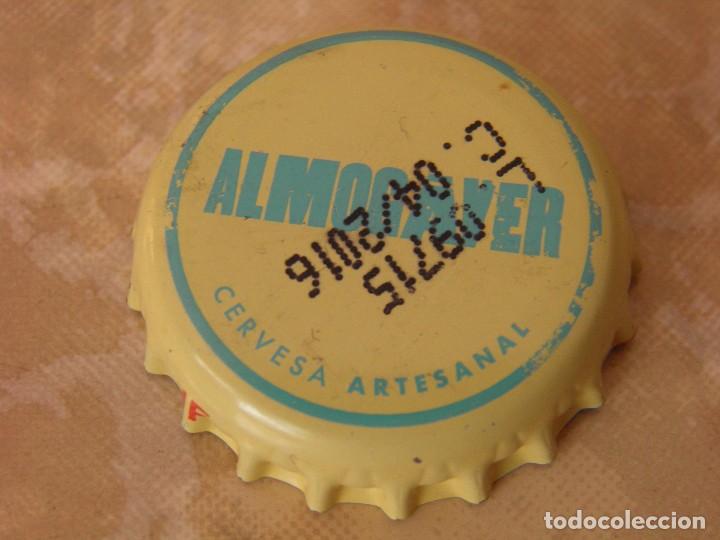 Sammeln von Brauereiartikeln: TAP&Oacute;N CORONA CHAPA CERVEZA ARTESANA ALMOGAVER (4).BARCELONA. FAB. CHAPA: JF.--LOTE N. 2780--CARMANJO