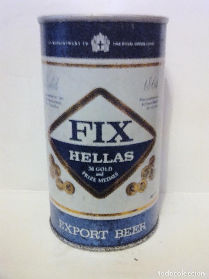 Colecionismo de cervejas: Lata cerveza fix hellas grecia