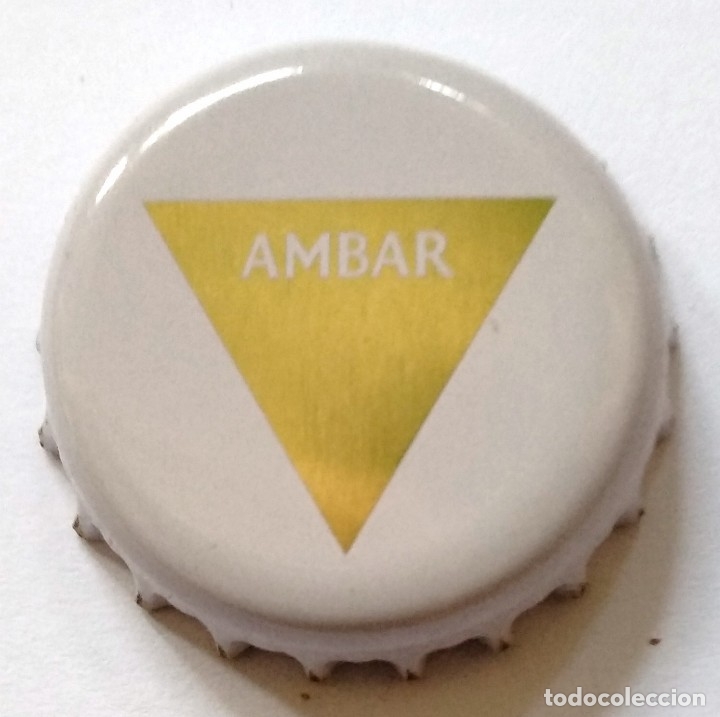 Coleccionismo de cervezas: NOVEDAD 2018 CHAPA CERVEZA AMBAR IPA - ESPA&Ntilde;A