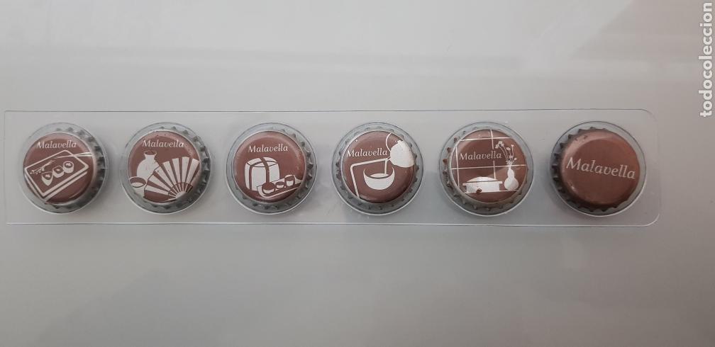 Coleccionismo de cervezas: 6x CHAPAS CORONA CALDES DE MALAVELLA