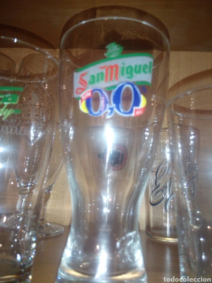Coleccionismo de cervezas: Copa cerveza San Miguel