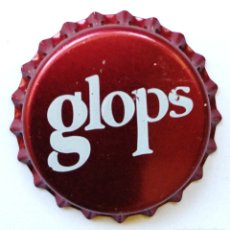 Coleccionismo de cervezas: CHAPA CERVEZA ARTESANA GLOPS - BARCELONA - ESPAÑA. Lote 126707370