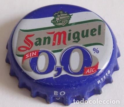 Coleccionismo de cervezas: CHAPA CERVEZA SAN MIGUEL 0,0. FACTORIA U