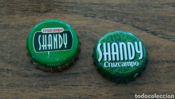 Coleccionismo de cervezas: LOTE ANTIGUAS CHAPAS CERVEZA SHANDY CRUZCAMPO DAP. TAPON CORONA CHAPA BEER BOTTLE CAP KRONKORKEN