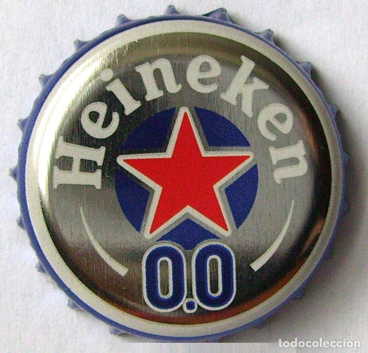 Coleccionismo de cervezas: CHAPA TAPON CORONA CERVEZA HEINEKEN 0.0