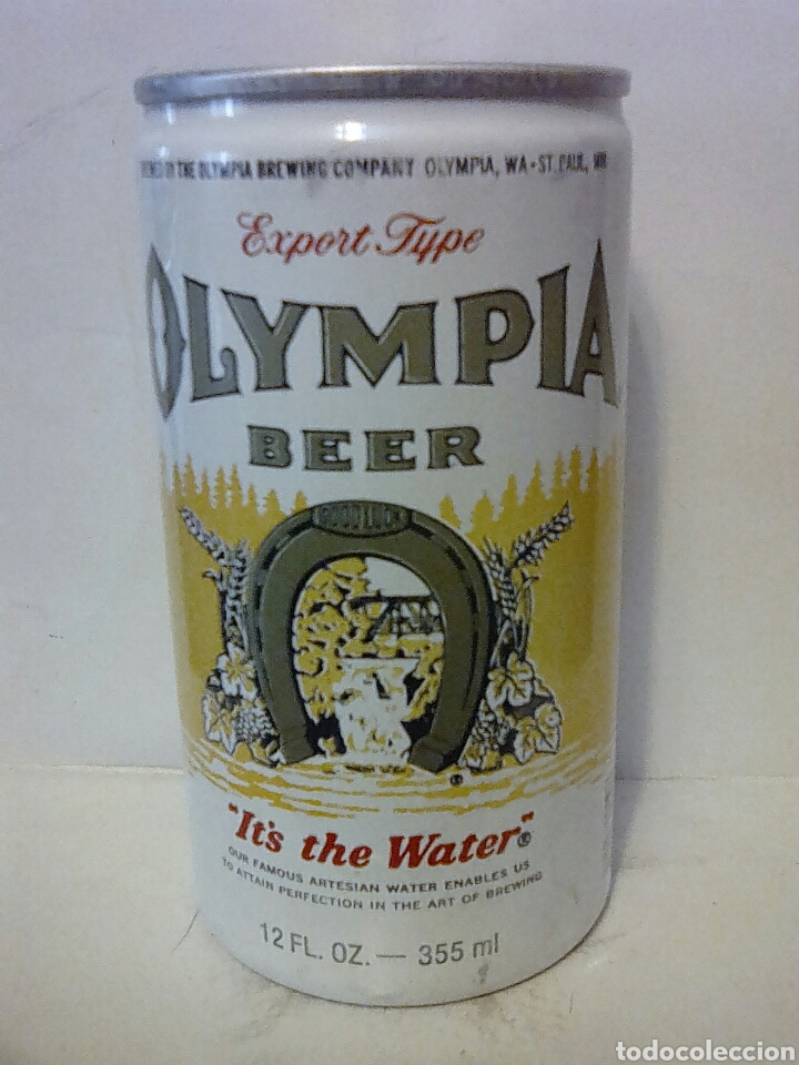 Coleccionismo de cervezas: Lata cerveza olympia beer usa