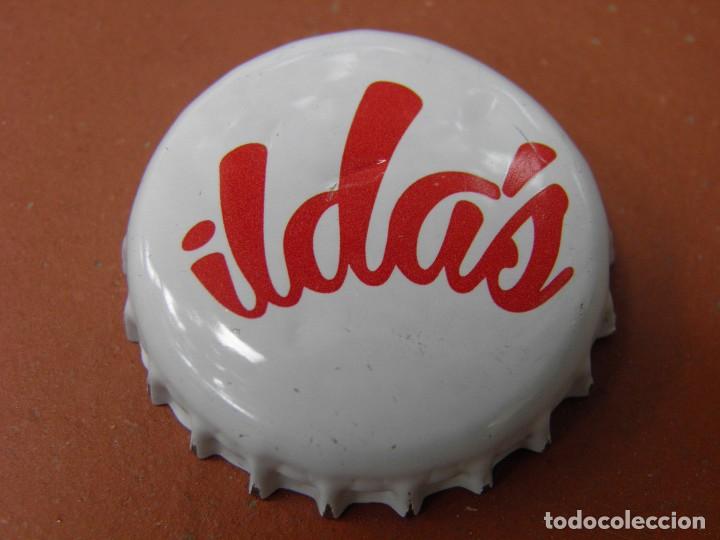 Sammeln von Brauereiartikeln: CHAPA TAP&Oacute;N CORONA CERVESA CERVEZA ARTESANA ILDA'S. BARCELONA. LOTE N. 402-----CARMANJO