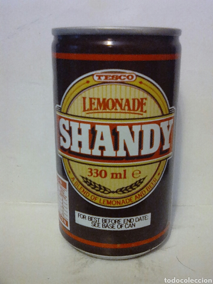 Coleccionismo de cervezas: Lata cerveza tesco shandy uk - Foto 1