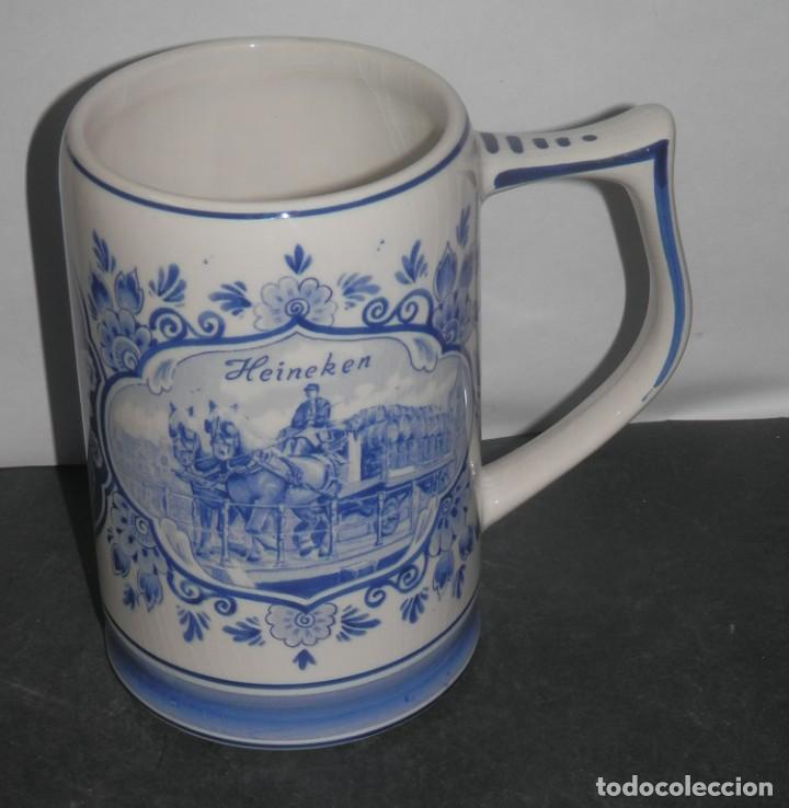 Coleccionismo de cervezas: JARRA  DE LA MARCA DE CERVEZA  HEINEKEN