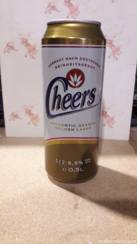 Coleccionismo de cervezas: Bote de Cerveza Cheers llena - Foto 1