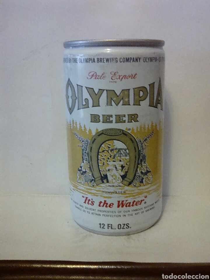 Coleccionismo de cervezas: Lata cerveza olympia usa