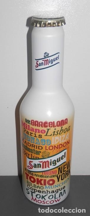 Coleccionismo de cervezas: CERVEZA SAN MIGUEL  . BOTELLA DE ALUMINIO