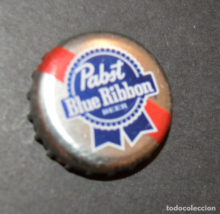 Coleccionismo de cervezas: CHAPA TAPON CORONA - EEUU - PABST BLUE RIBBON