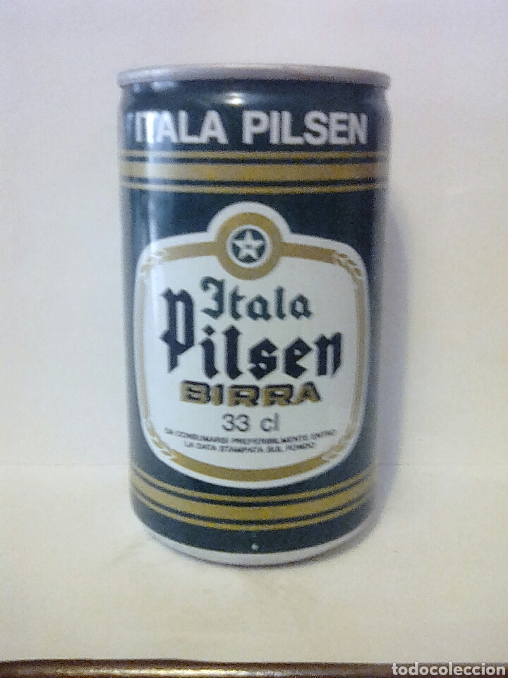Coleccionismo de cervezas: Lata cerveza itala pilsen italia