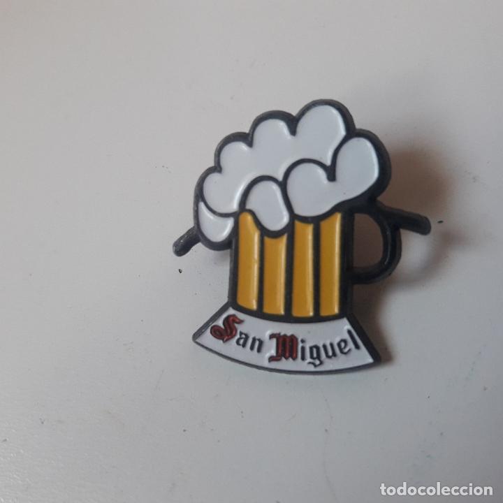Coleccionismo de cervezas: PIN CERVEZA SAN MIGUEL BEER BEBIDAS PINS PINES
