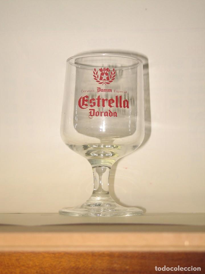 Coleccionismo de cervezas: ANTIGUA COPA ESTRELLA DORADA - Foto 1
