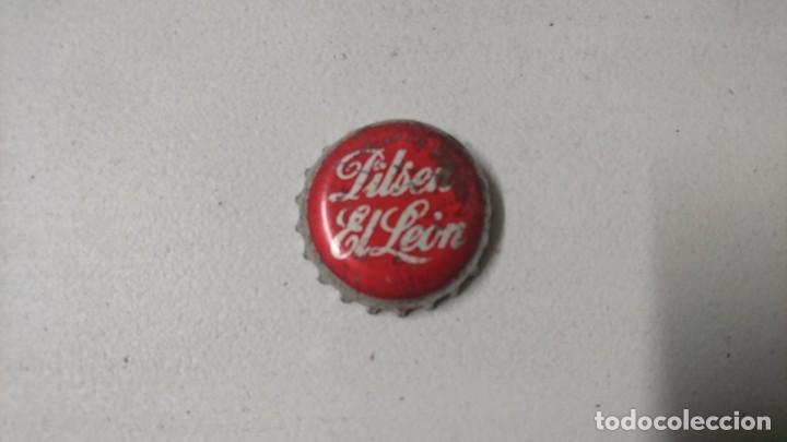 Coleccionismo de cervezas: CHAPA DE CERVEZA PILSEN EL LEON - Foto 3