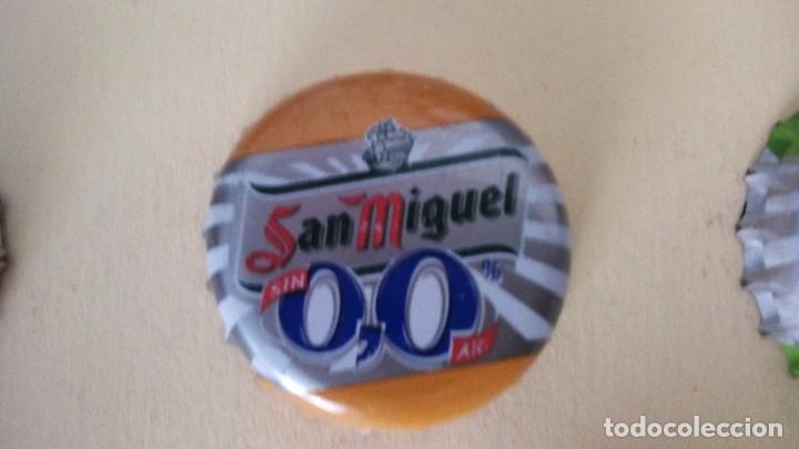 Coleccionismo de cervezas: CHAPA CORONA SAN MIGUEL 0,0 FACTOR&Iacute;A U (R-1665)