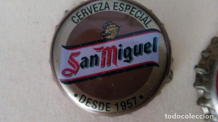Coleccionismo de cervezas: CHAPA CORONA SAN MIGUEL ESPECIAL FACTOR&Iacute;A U (R1723)