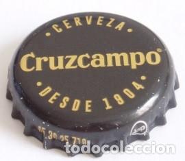 Coleccionismo de cervezas: CHAPA CERVEZA CRUZCAMPO, FACTORIA DAP