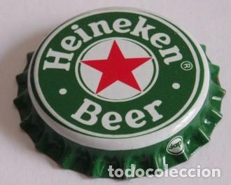 Coleccionismo de cervezas: CHAPA CERVEZA DE ESPA&Ntilde;A HEINEKEN BEER, FACTORIA DAP (SIN USAR)