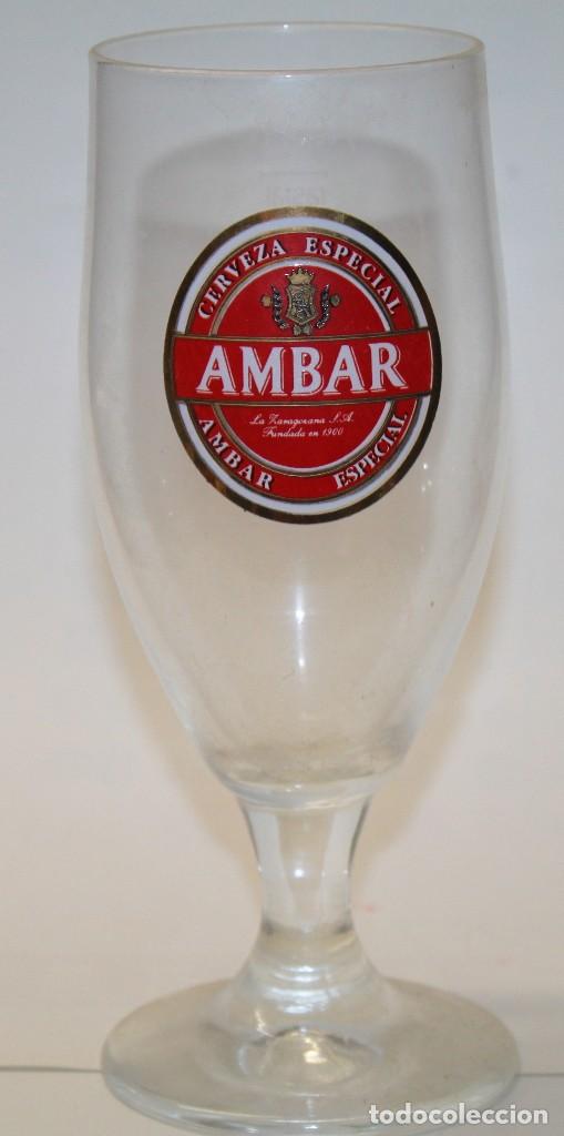Coleccionismo de cervezas: COPA AMBAR 20 CL.