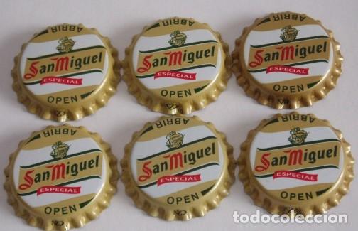 Coleccionismo de cervezas: SERIE CHAPAS CERVEZA SAN MIGUEL ESPECIAL, FACTORIA Z (SIN USAR)