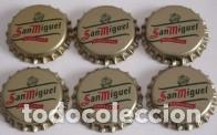 Coleccionismo de cervezas: SERIE CHAPAS CERVEZA SAN MIGUEL ESPECIAL, FACTORIA Z (SIN USAR)