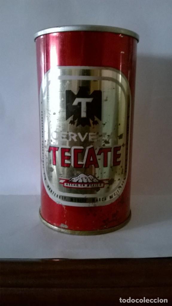 Coleccionismo de cervezas: Lata cerveza tecate mexico - Foto 3