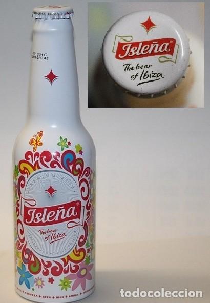 Coleccionismo de cervezas: BOTELLA CERVEZA ISLE&Ntilde;A - Foto 1