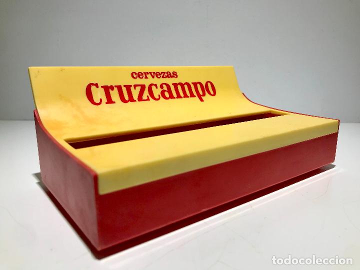 Coleccionismo de cervezas: ANTIGUO SERVILLETERO CRUZCAMPO - Foto 2